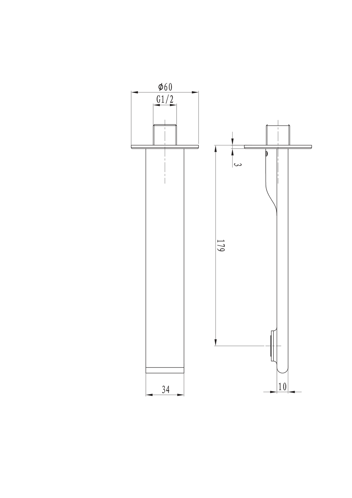 Orabella technical specifications and dimensions