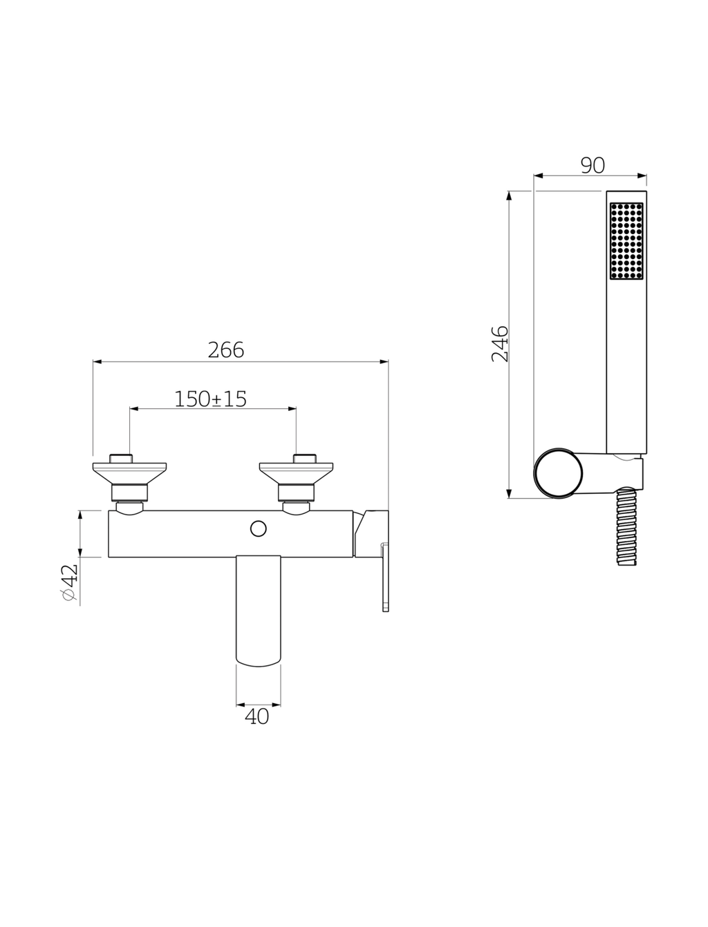 Orabella technical specifications and dimensions