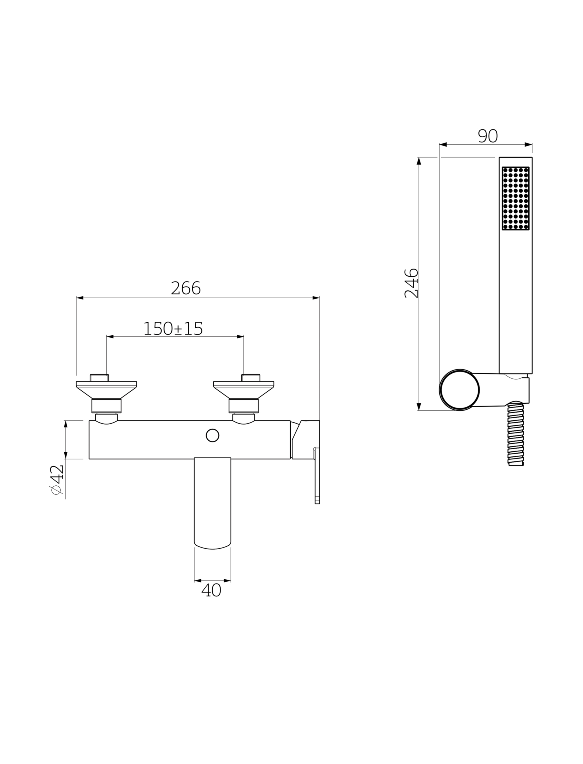 Orabella technical specifications and dimensions