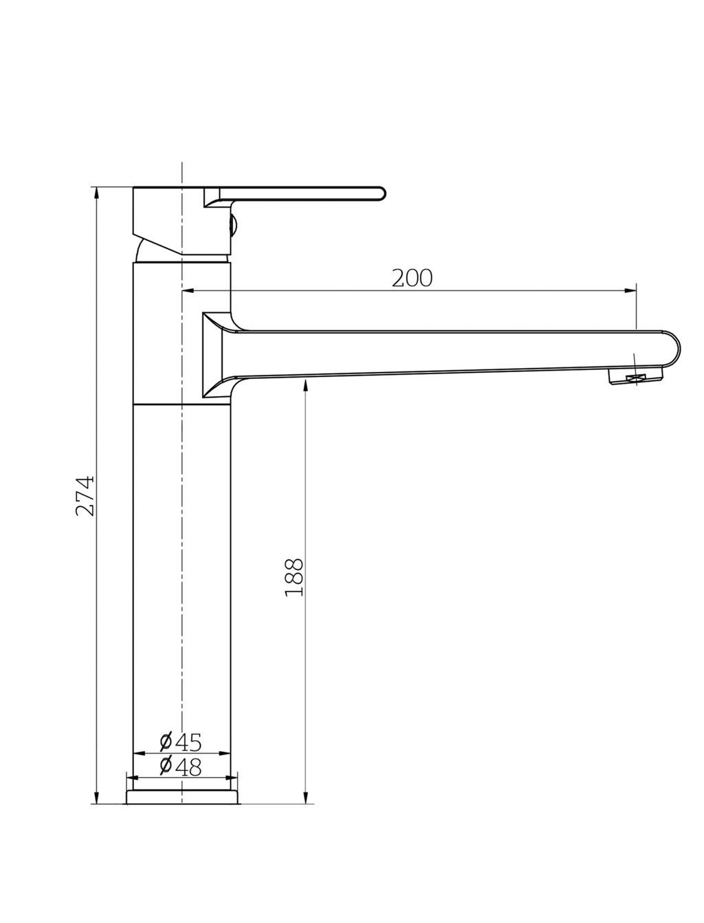 Orabella technical specifications and dimensions