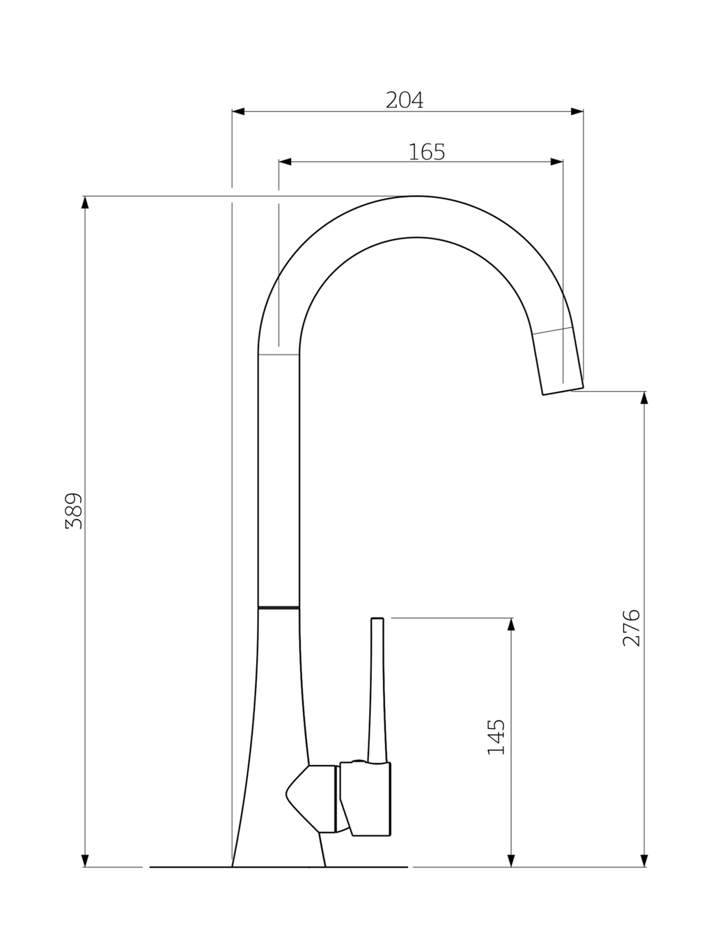 Orabella technical specifications and dimensions