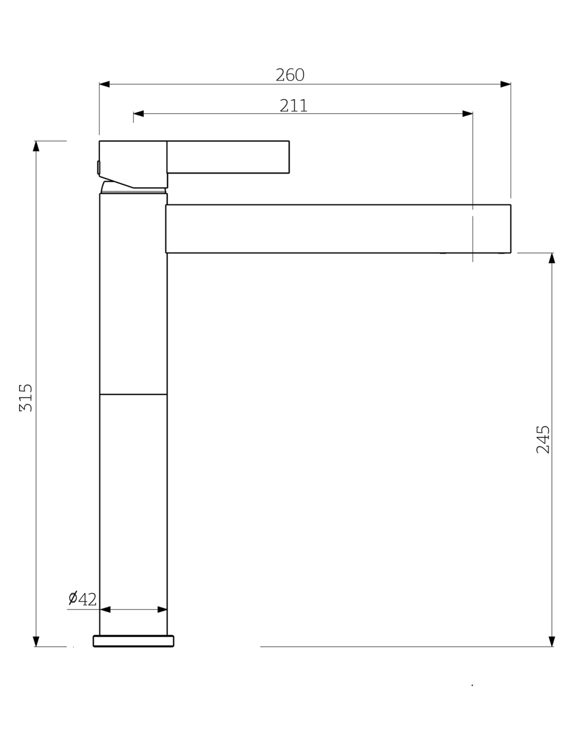 Orabella technical specifications and dimensions