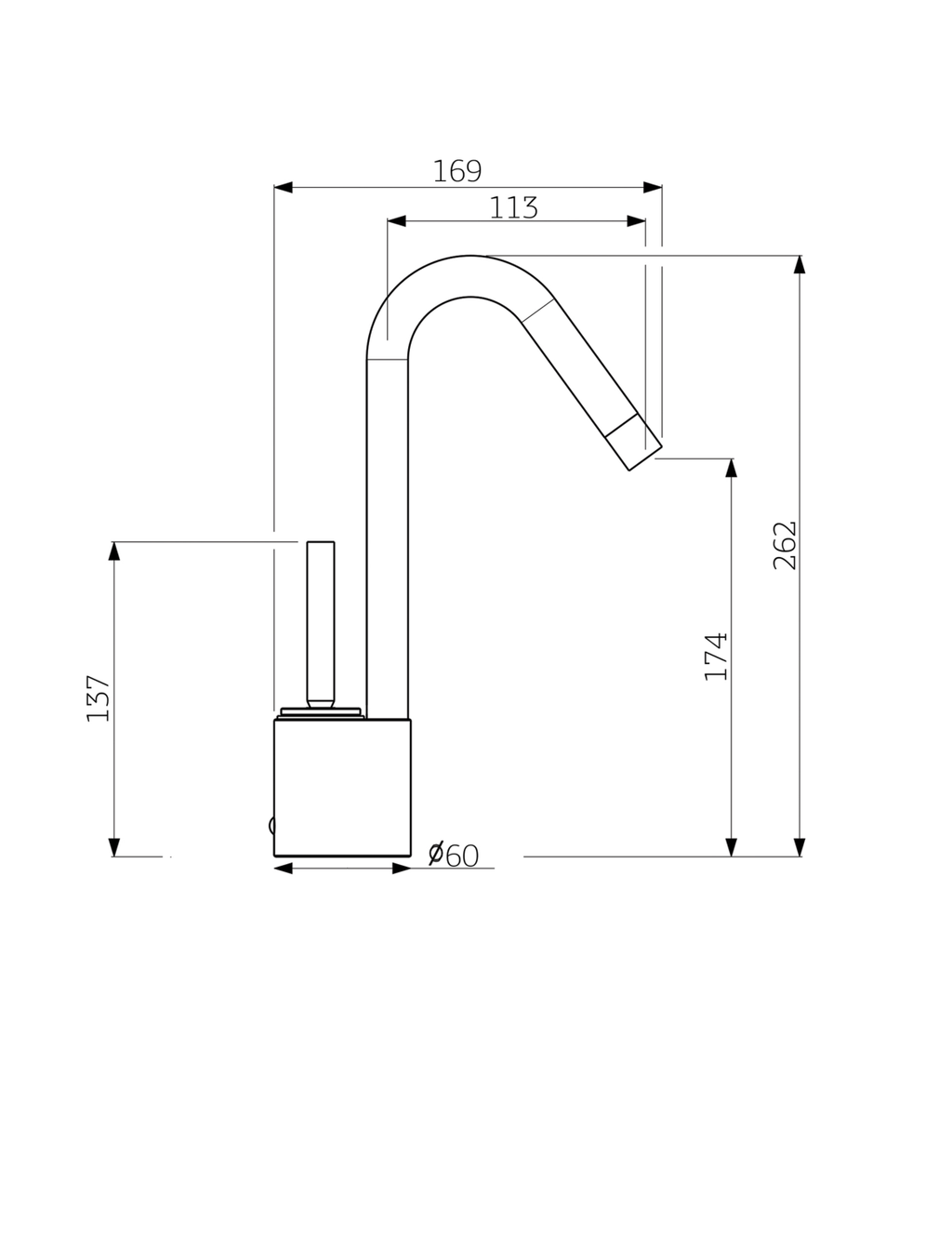 Orabella technical specifications and dimensions