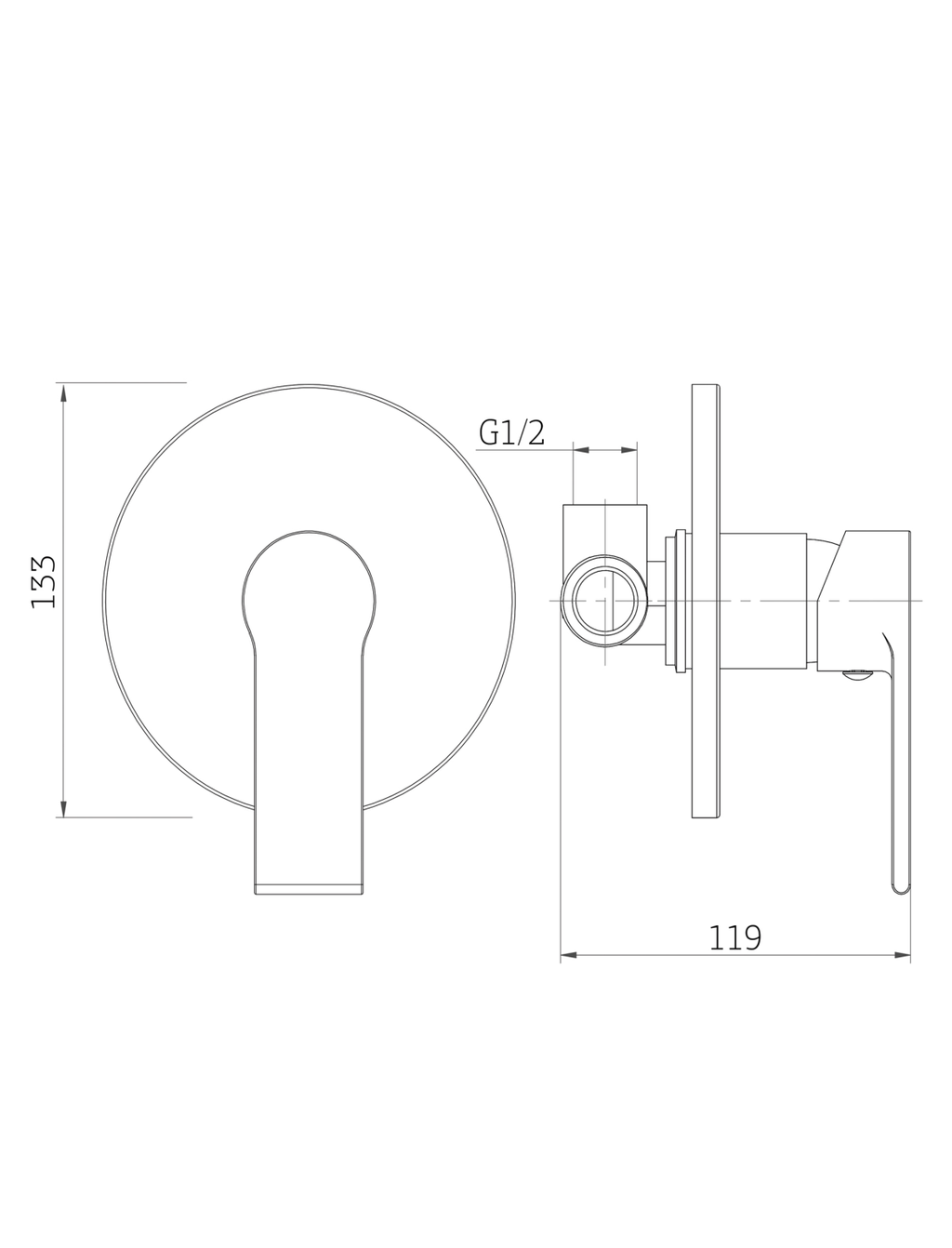Orabella technical specifications and dimensions