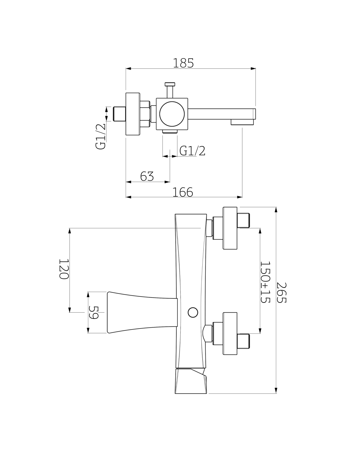 Orabella technical specifications and dimensions