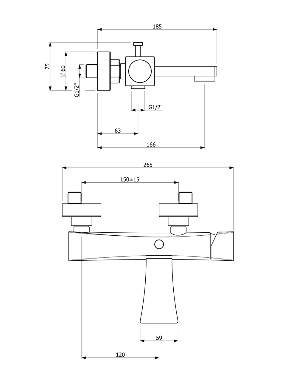 Orabella technical specifications and dimensions