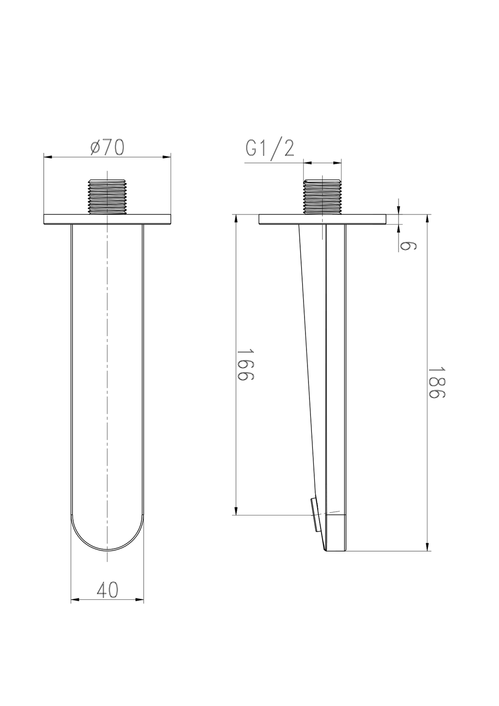 Orabella technical specifications and dimensions