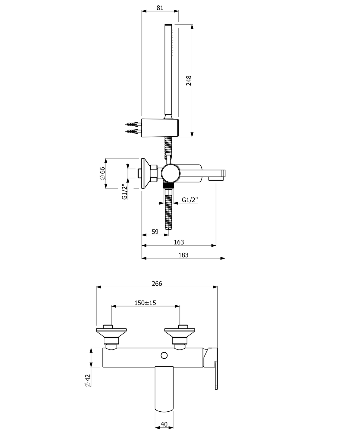 Orabella technical specifications and dimensions