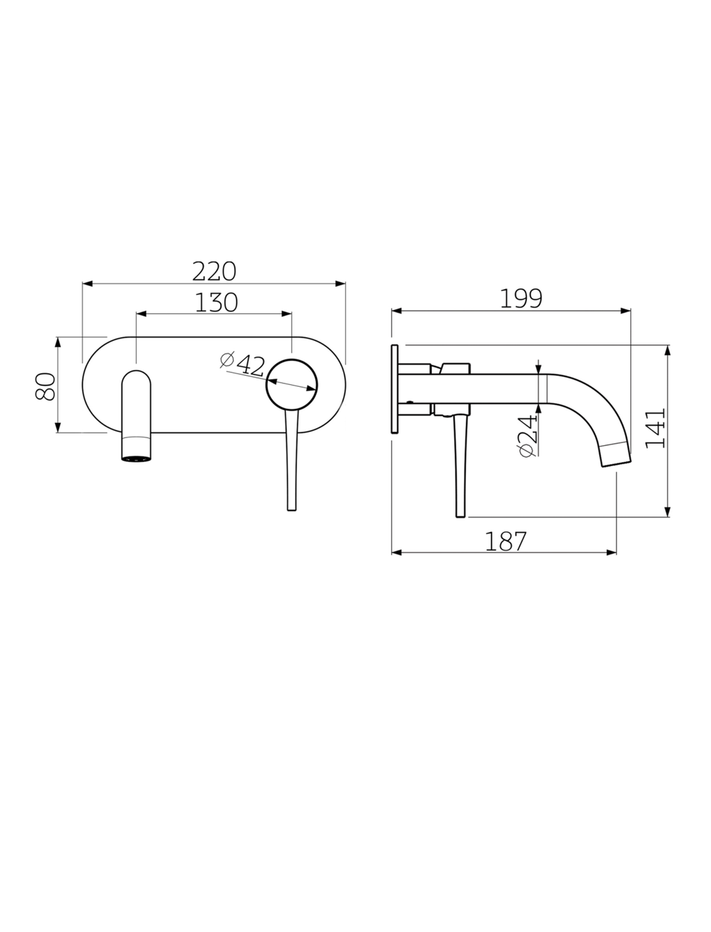 Orabella technical specifications and dimensions