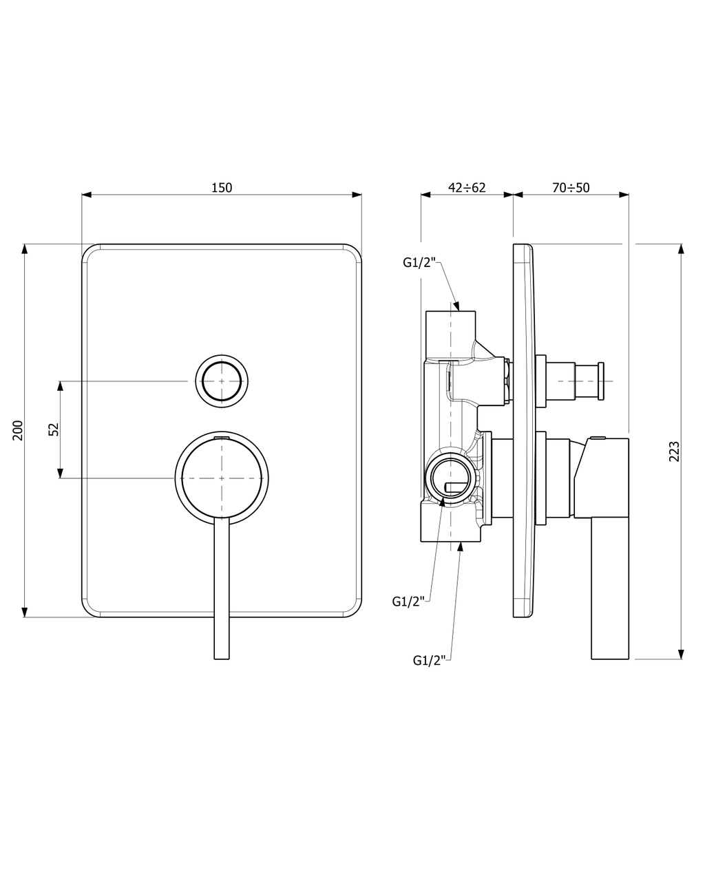 Orabella technical specifications and dimensions