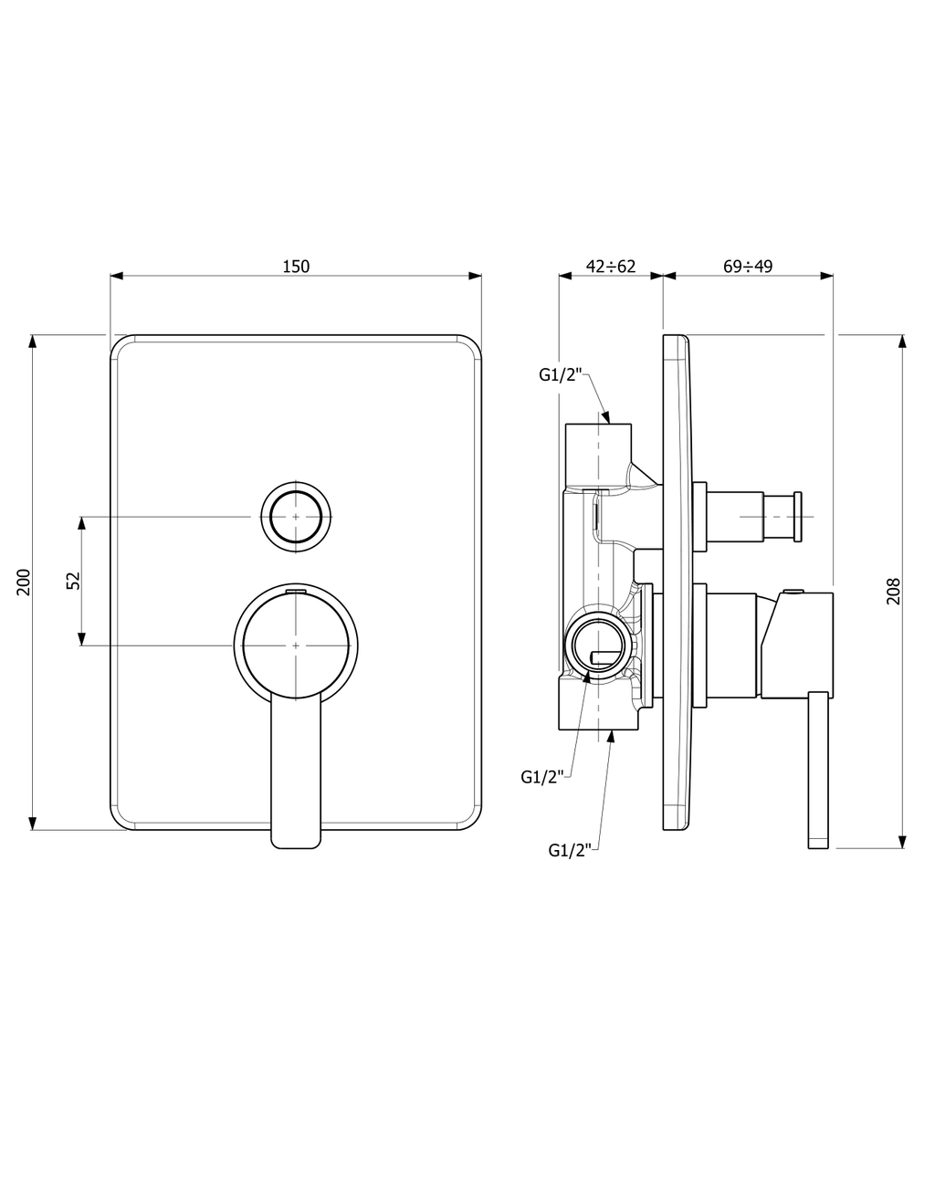 Orabella technical specifications and dimensions