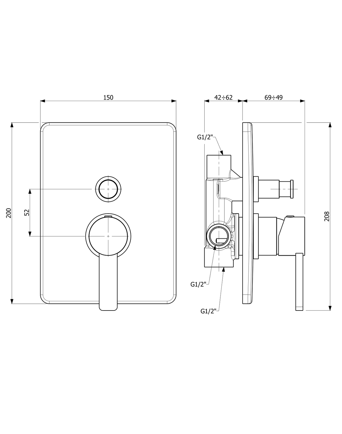 Orabella technical specifications and dimensions