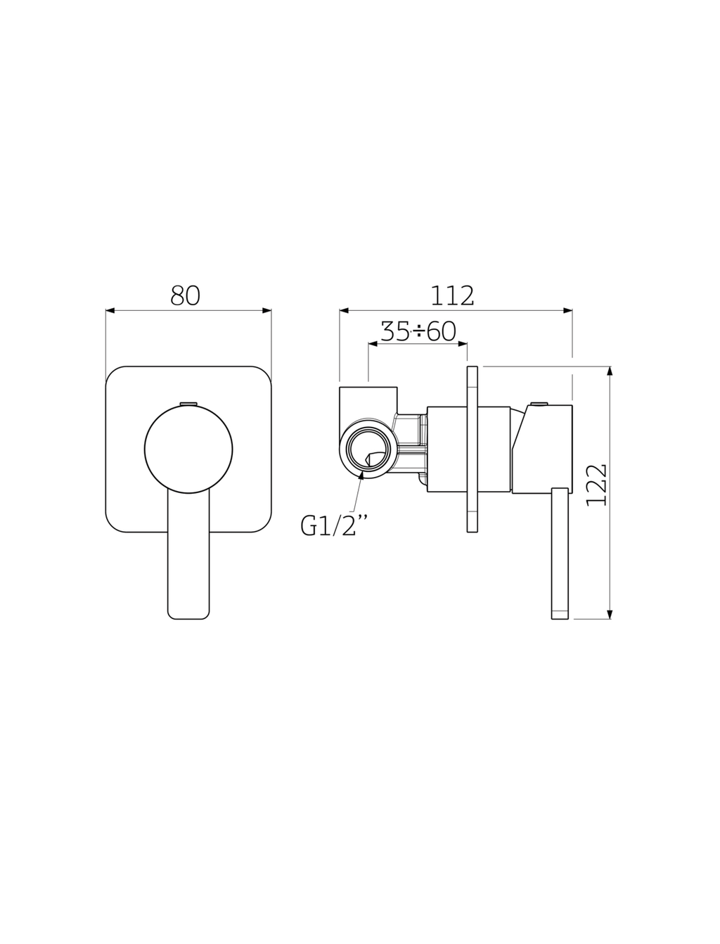 Orabella technical specifications and dimensions