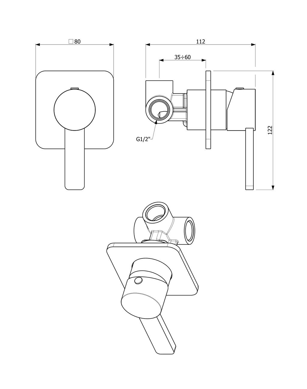 Orabella technical specifications and dimensions