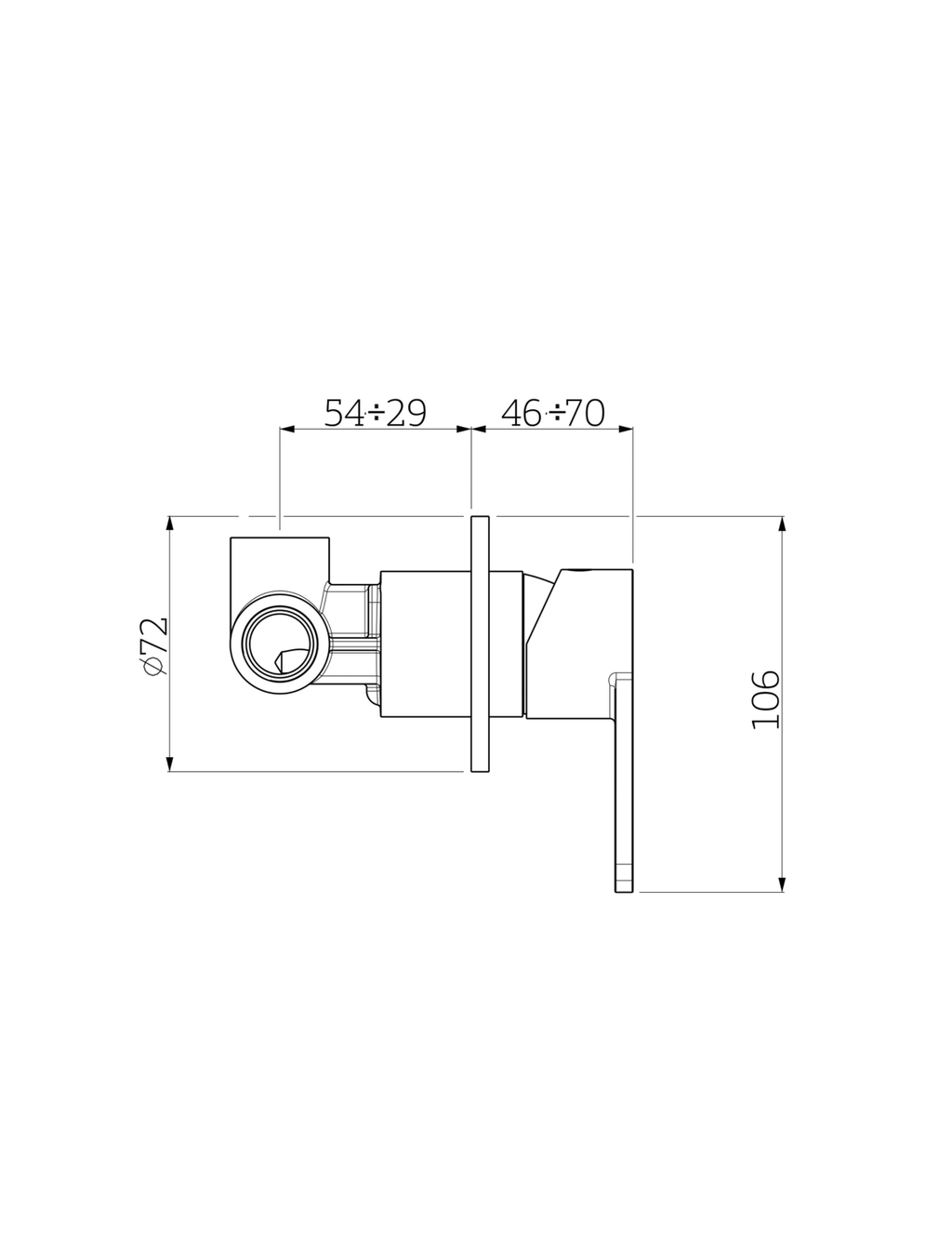 Orabella technical specifications and dimensions