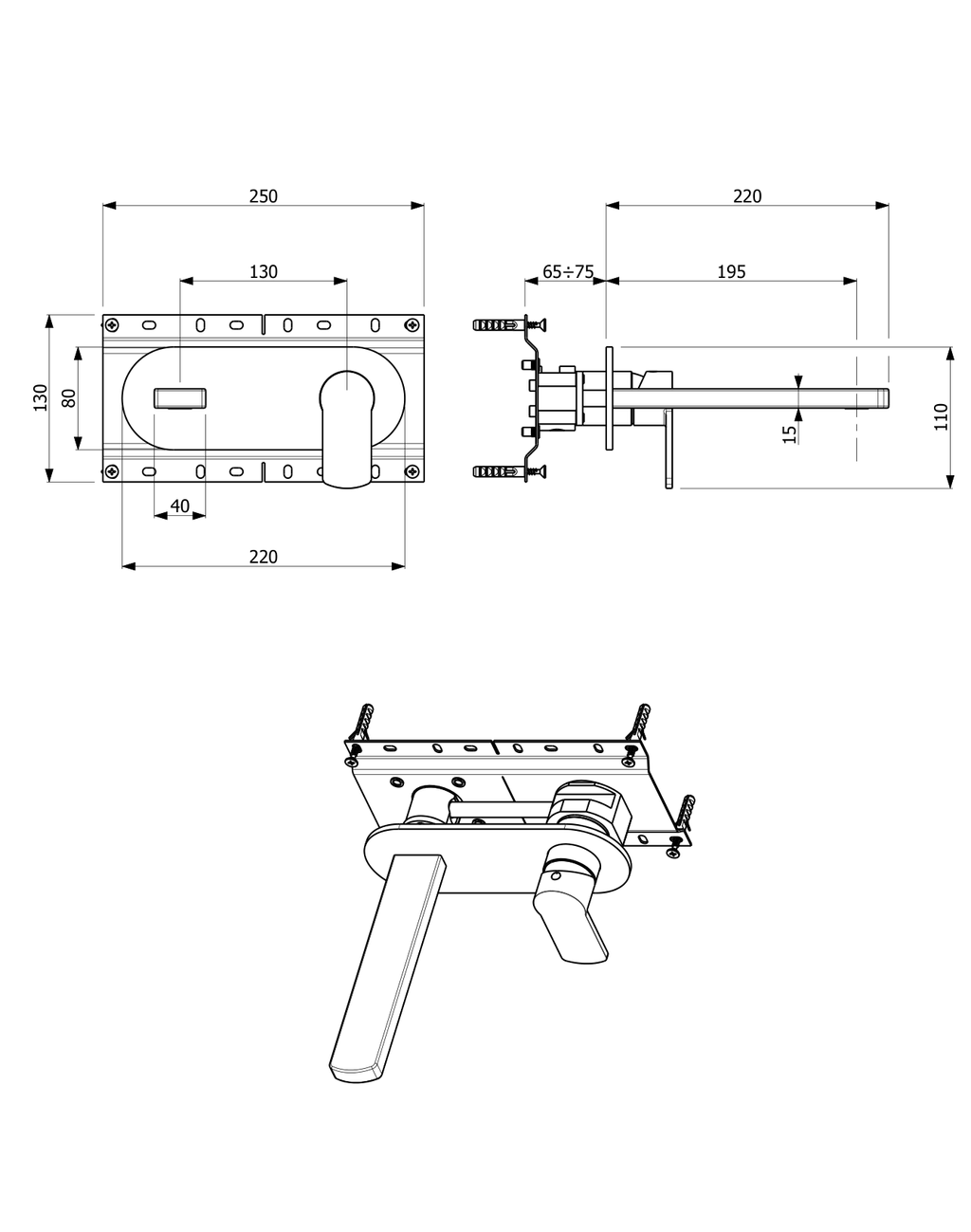 Orabella technical specifications and dimensions