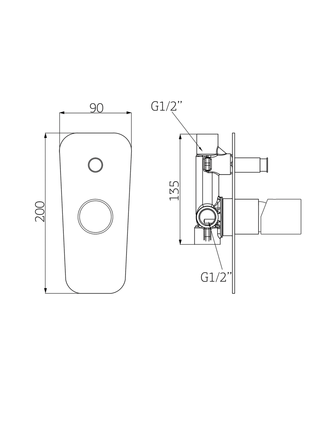 Orabella technical specifications and dimensions