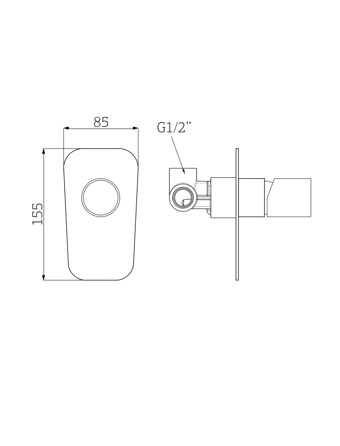Orabella technical specifications and dimensions