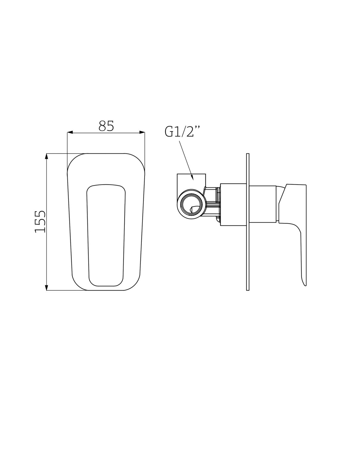 Orabella technical specifications and dimensions
