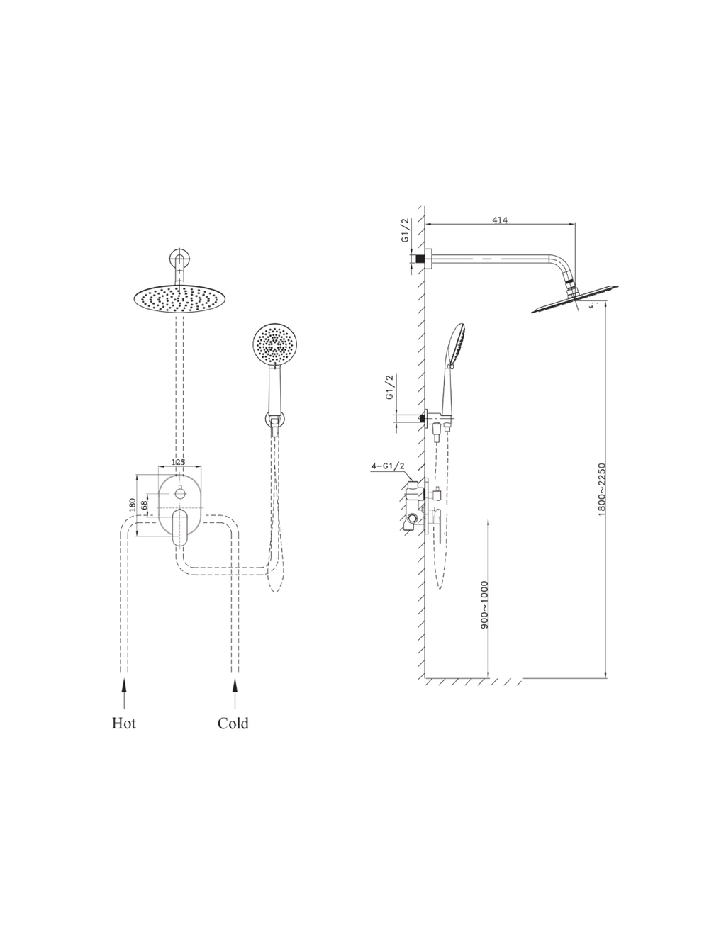 Orabella technical specifications and dimensions