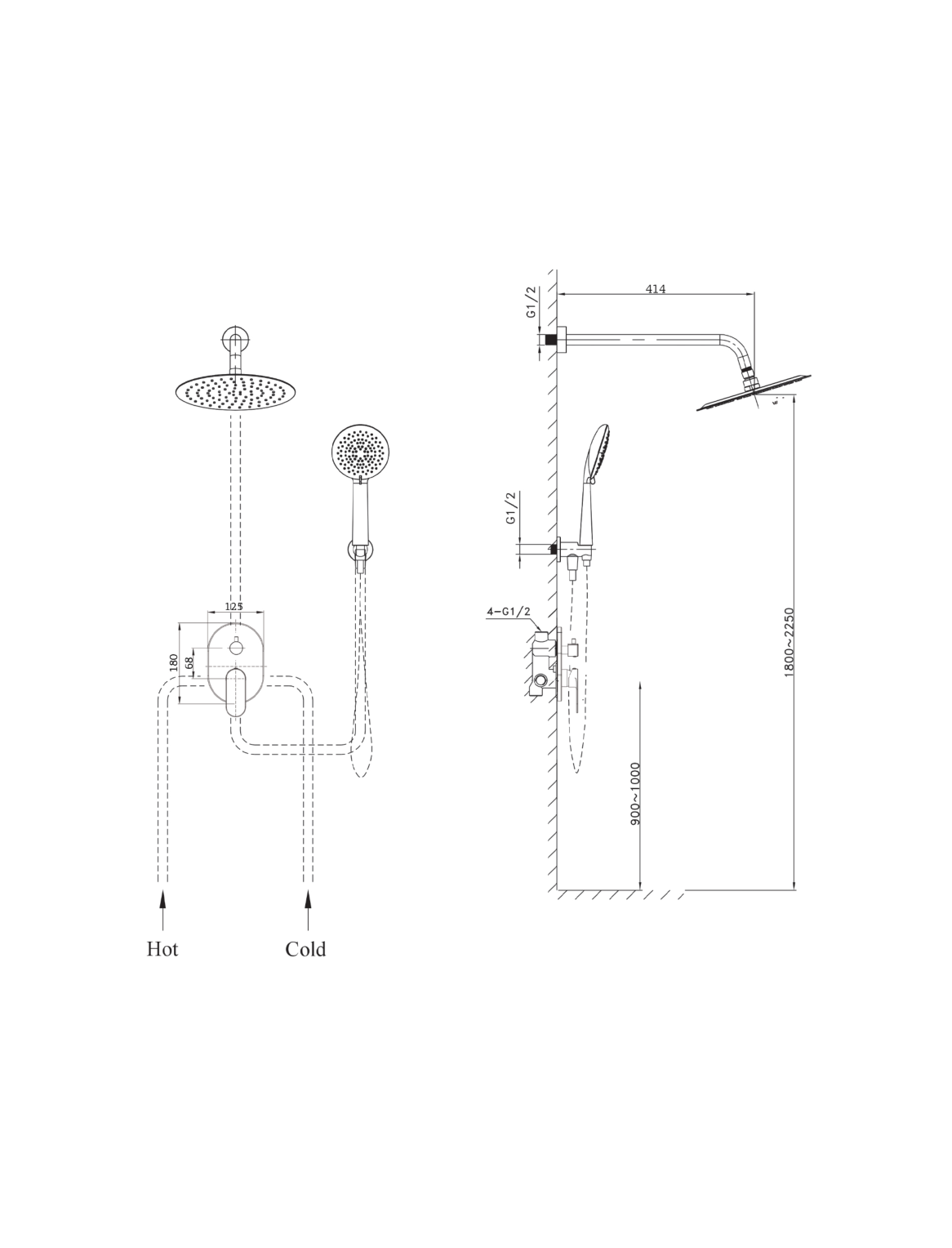 Orabella technical specifications and dimensions