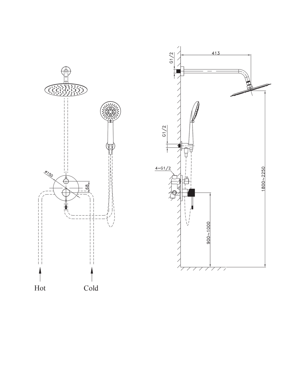 Orabella technical specifications and dimensions