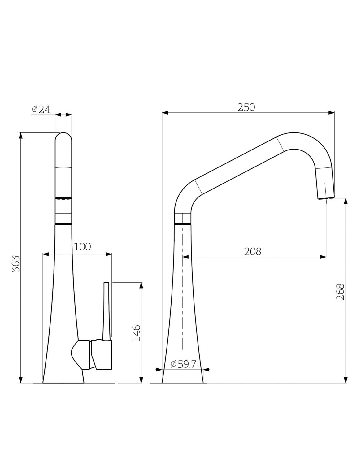 Orabella technical specifications and dimensions