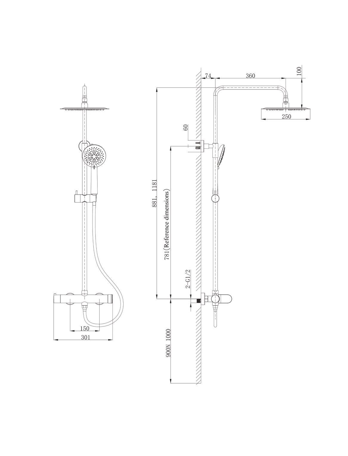 Orabella technical specifications and dimensions