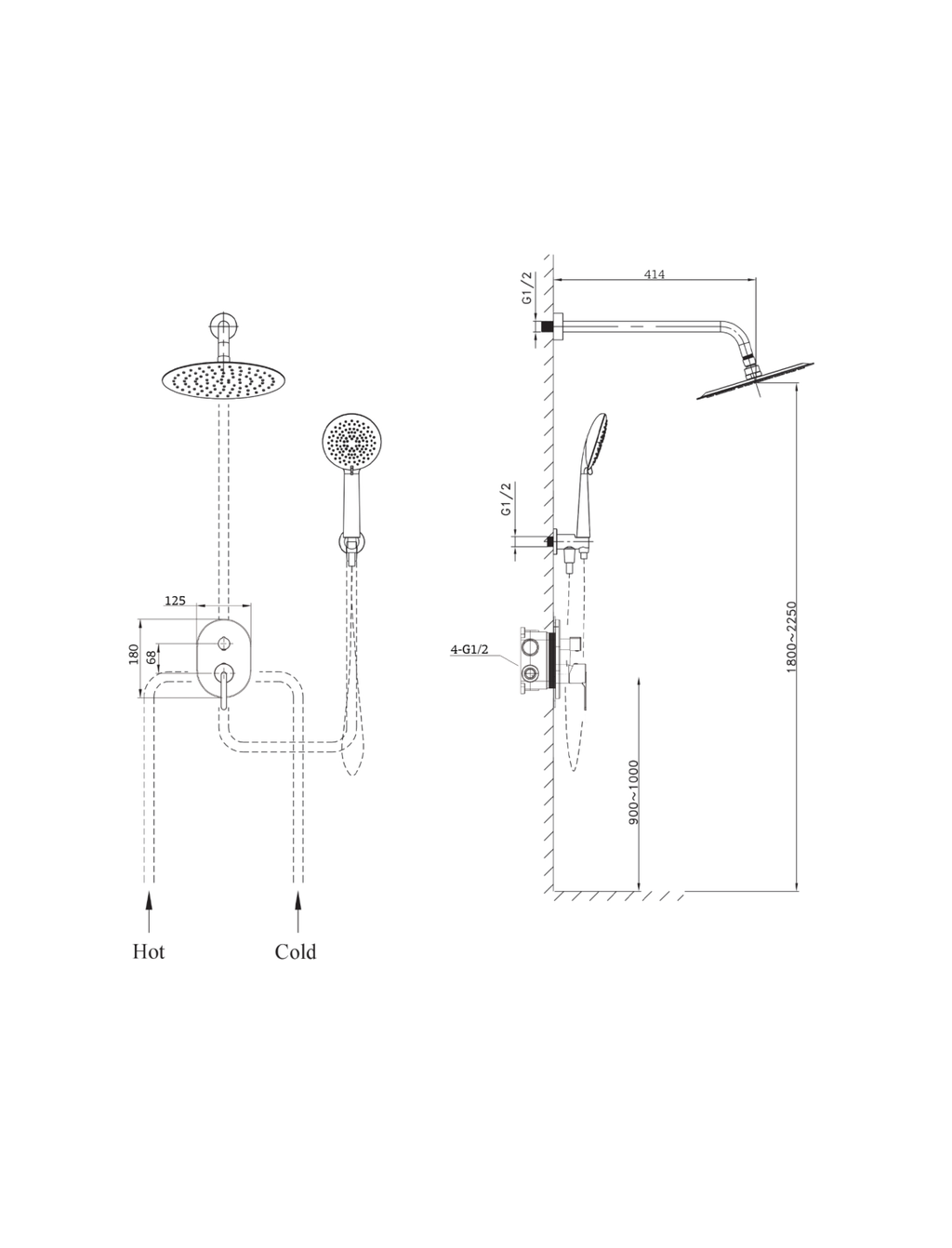 Orabella technical specifications and dimensions