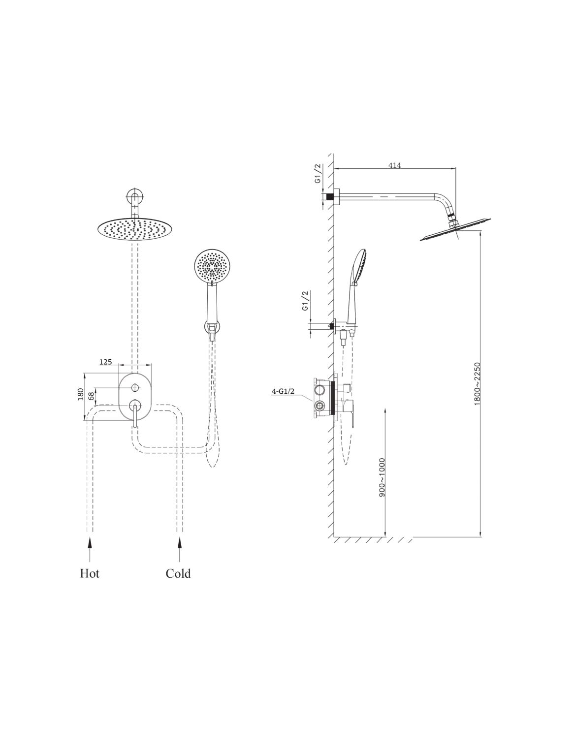 Orabella technical specifications and dimensions