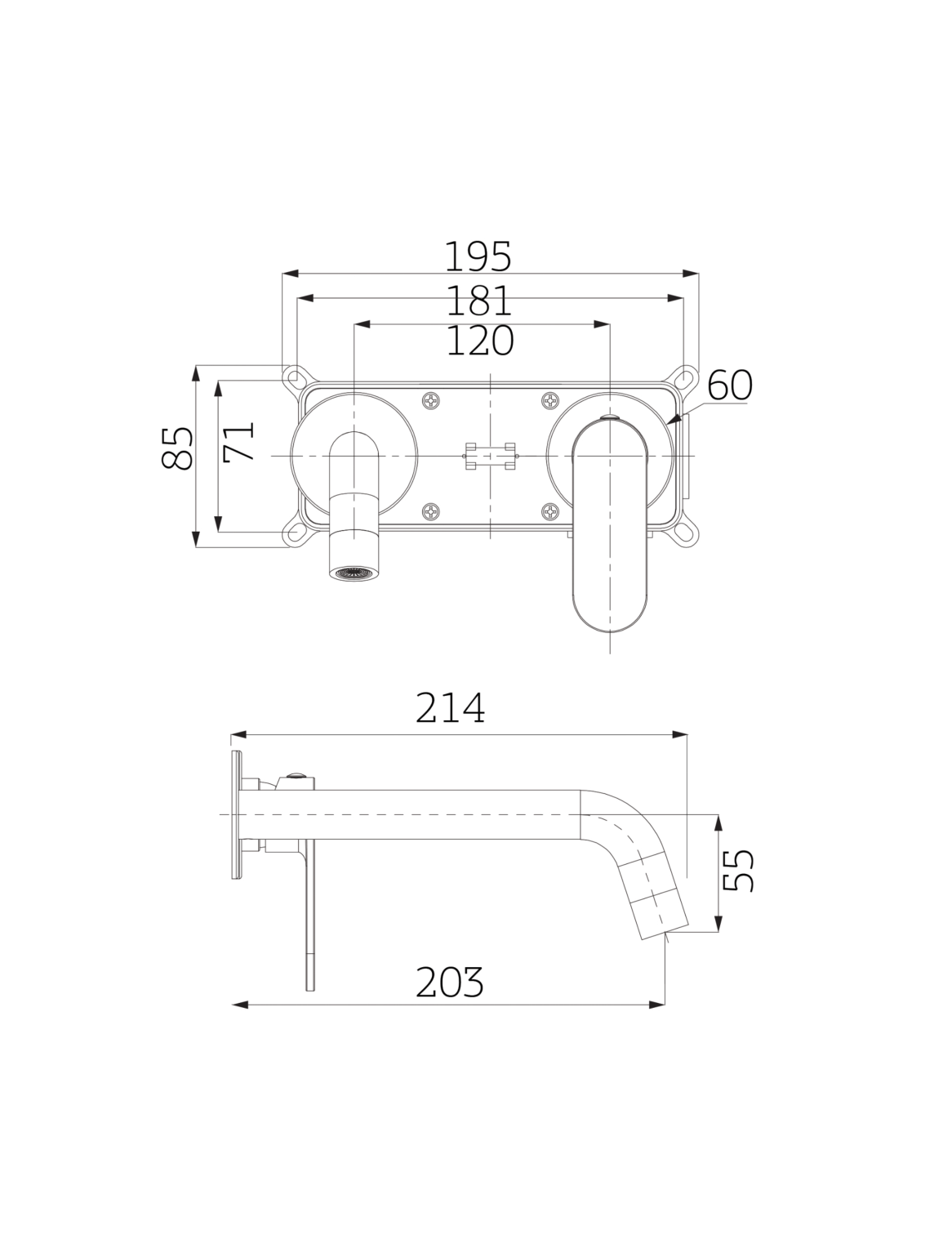 Orabella technical specifications and dimensions