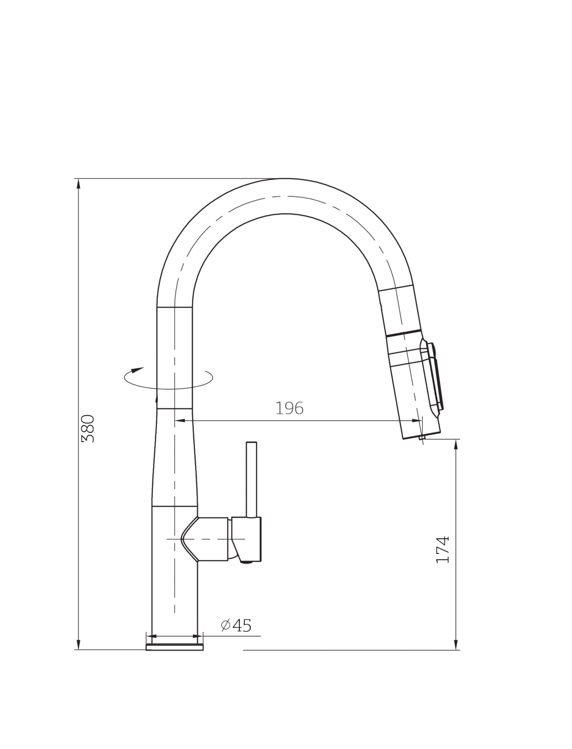 Orabella technical specifications and dimensions