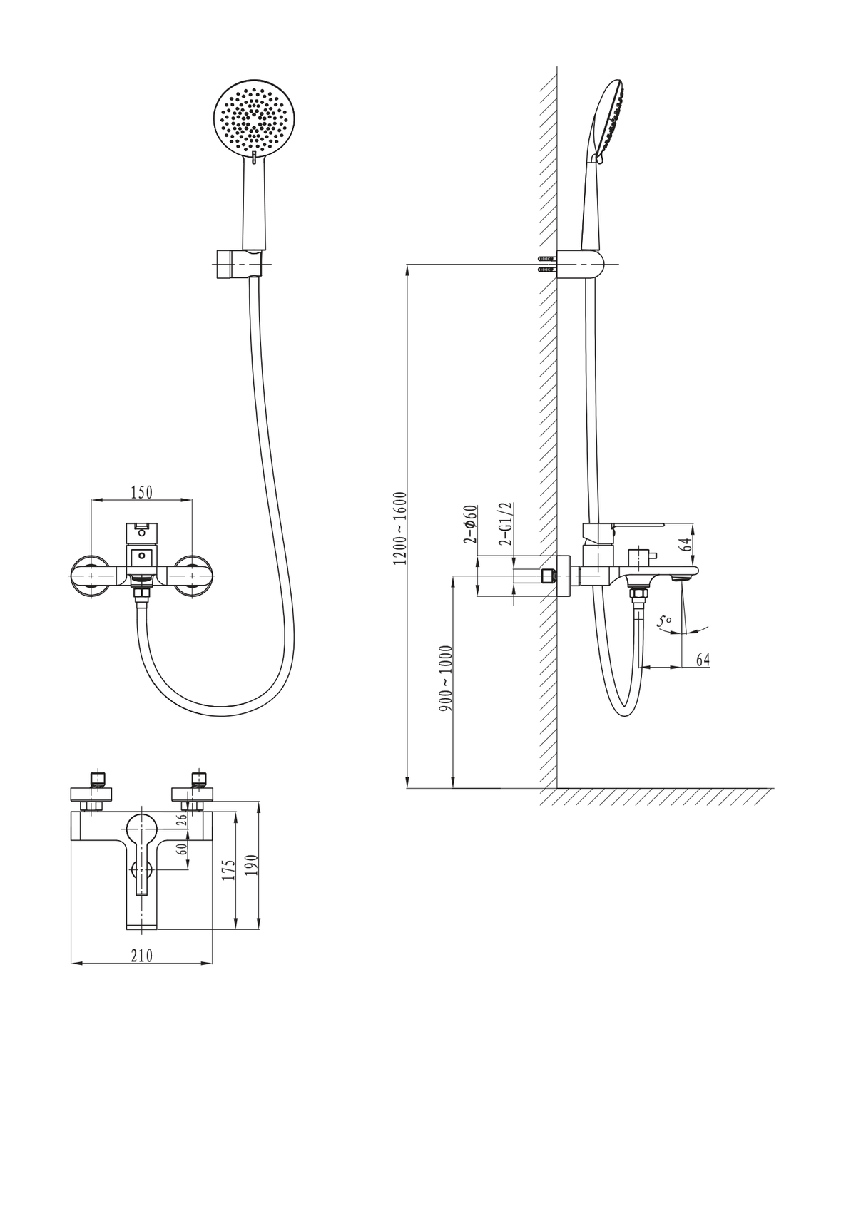 Orabella technical specifications and dimensions