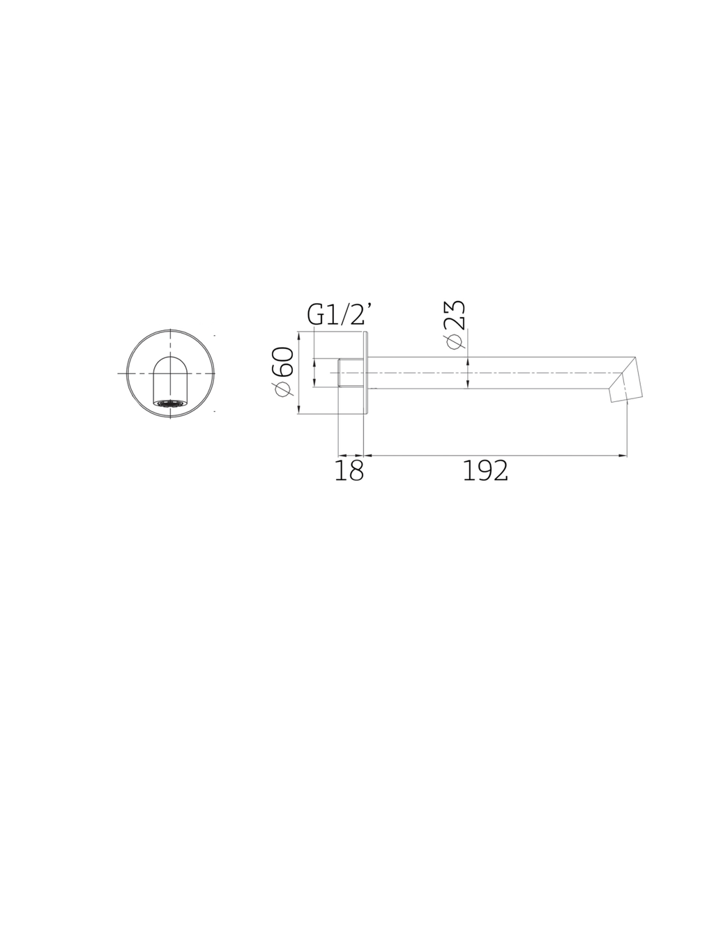 Orabella technical specifications and dimensions