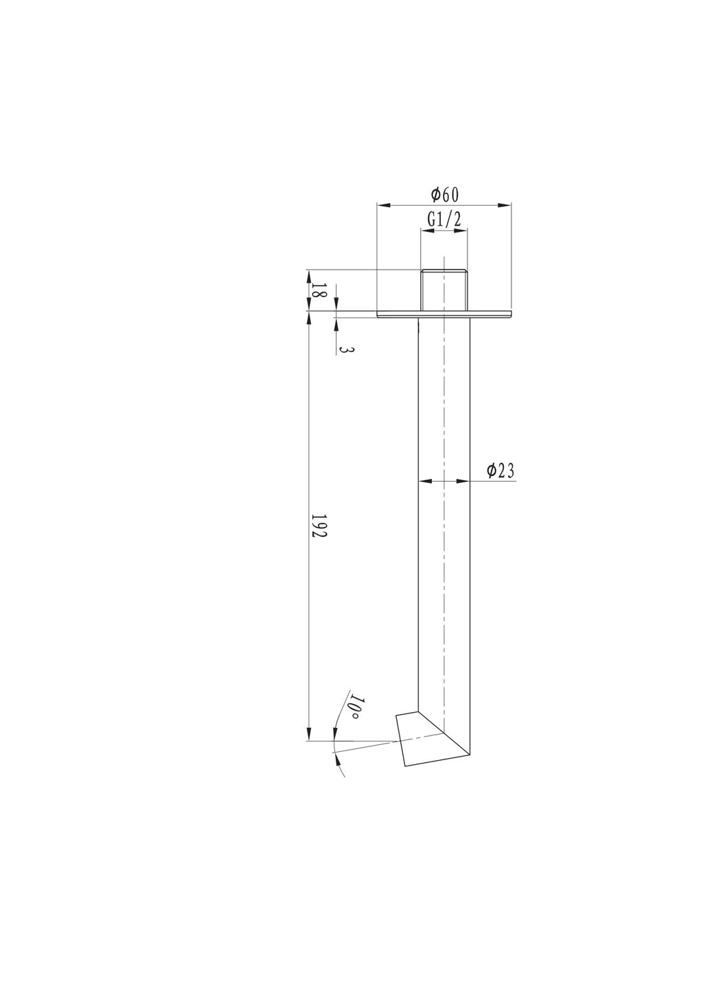 Orabella technical specifications and dimensions