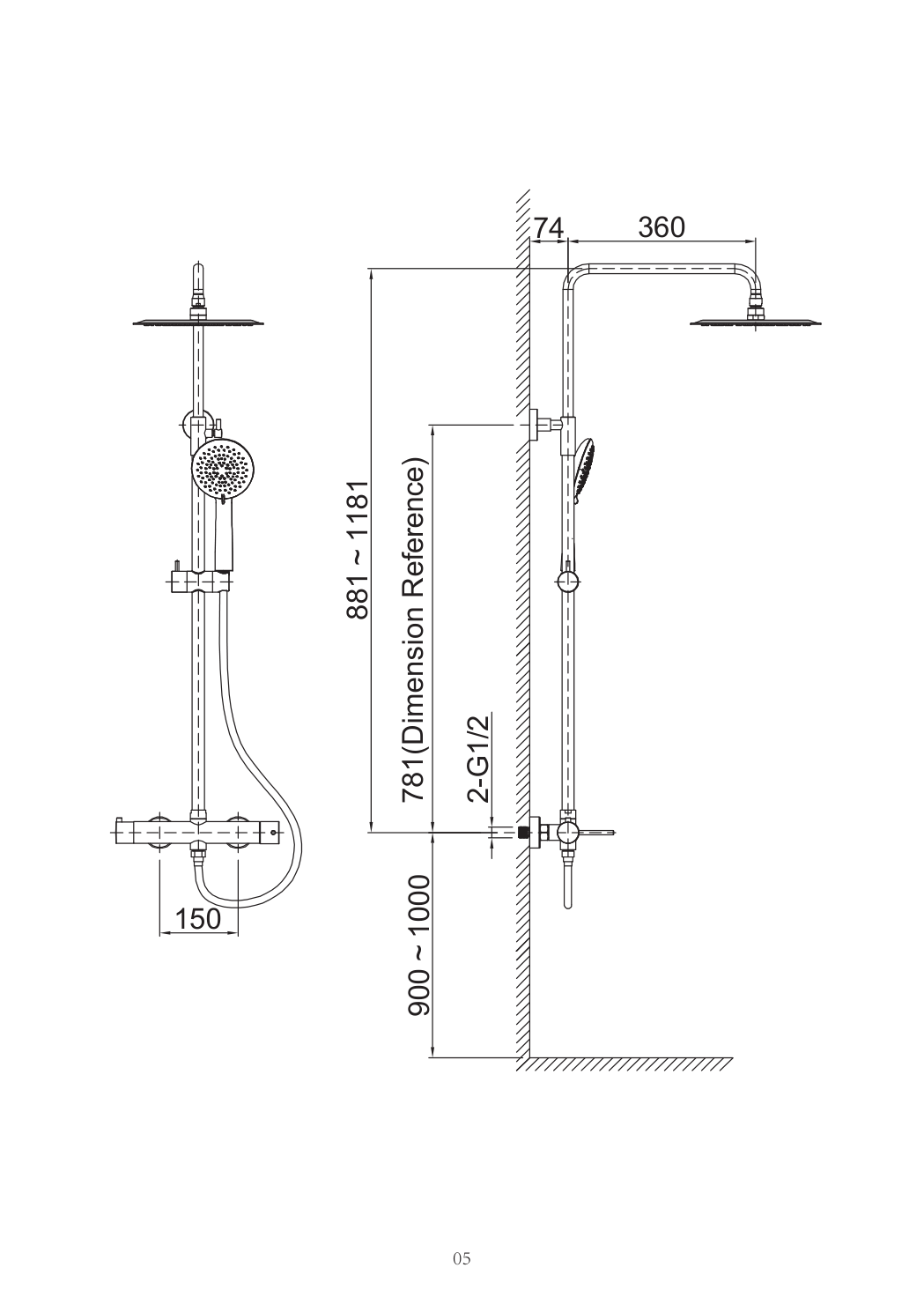 Orabella technical specifications and dimensions