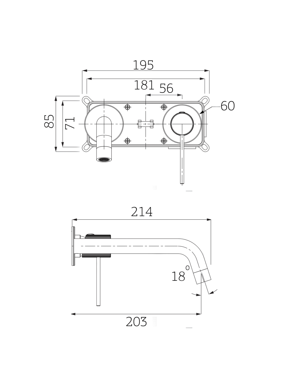 Orabella technical specifications and dimensions