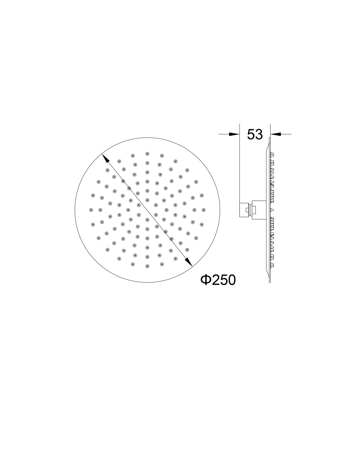 Orabella technical specifications and dimensions