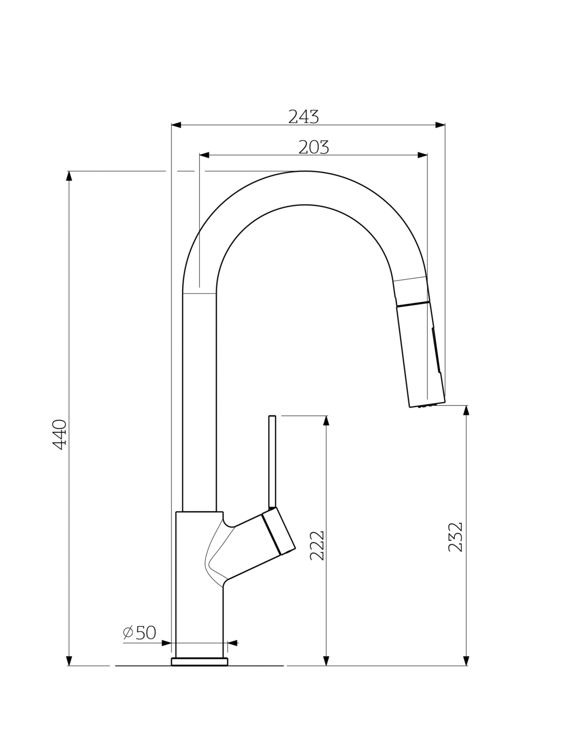 Orabella technical specifications and dimensions