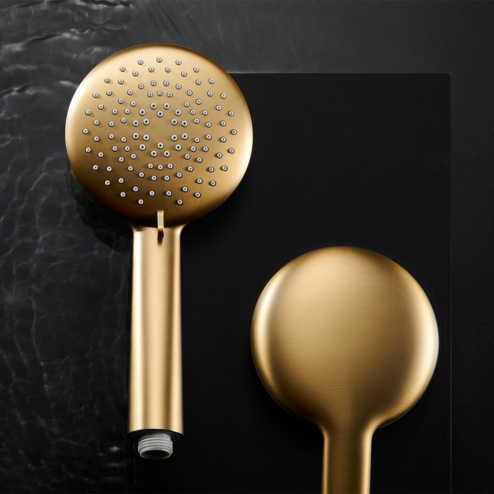 TERRA SINGLE LEVER BATH-SHOWER MIXER BRUSHED GOLD