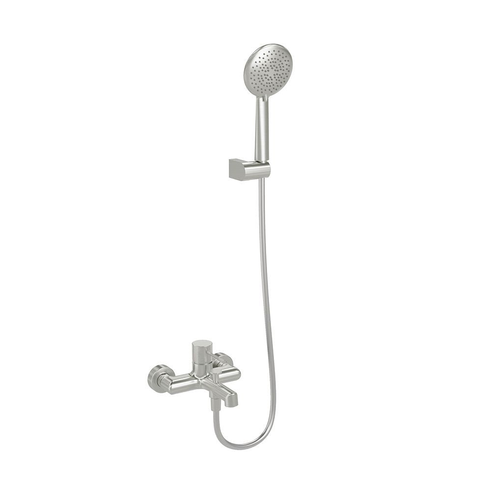 TERRA SINGLE LEVER BATH-SHOWER MIXER BRUSHED NICKEL
