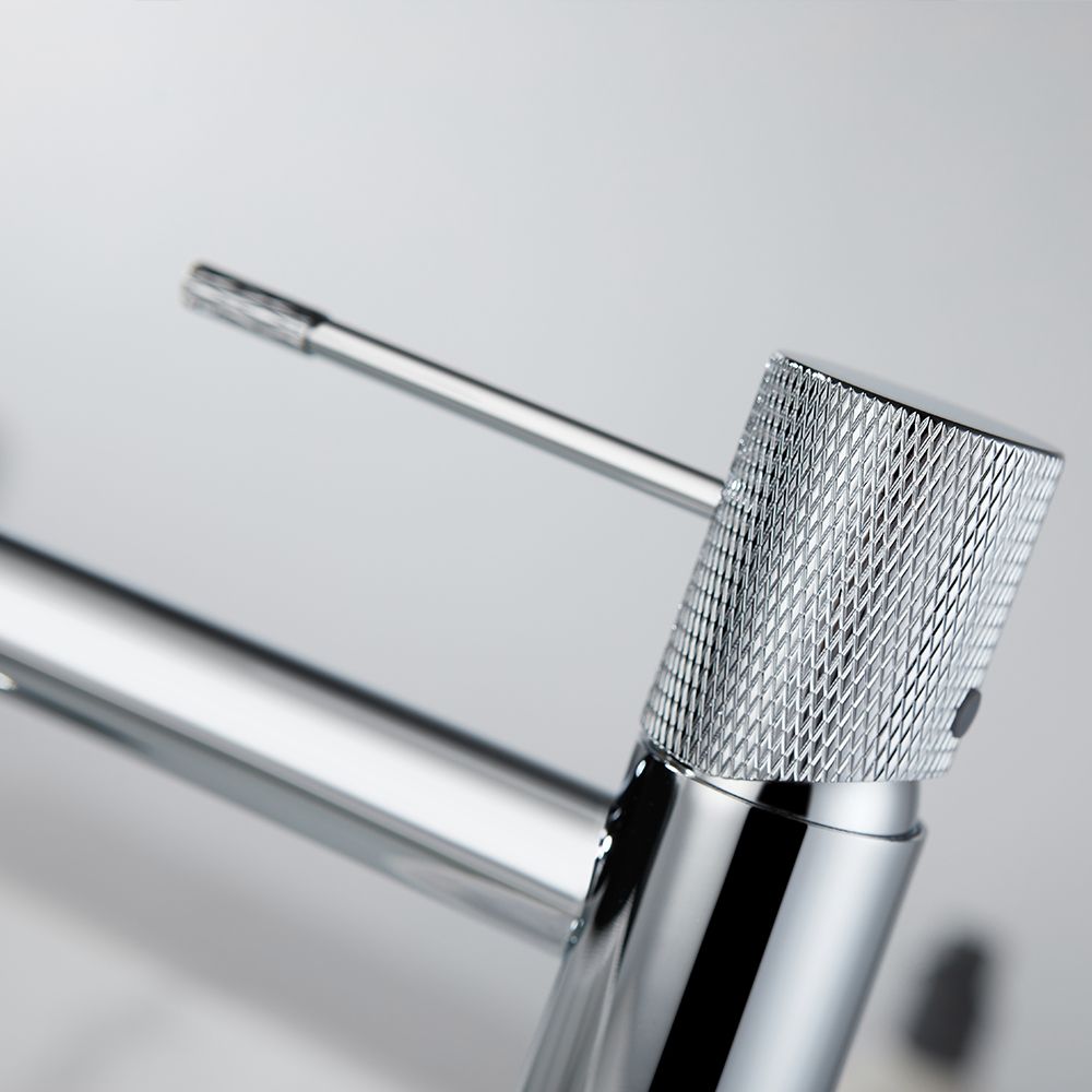 TERRA SINGLE LEVER BASIN MIXER TALL CHROME