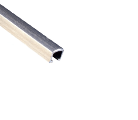 ALUMINIUM SILVER MATTE LISTELLO 10MM