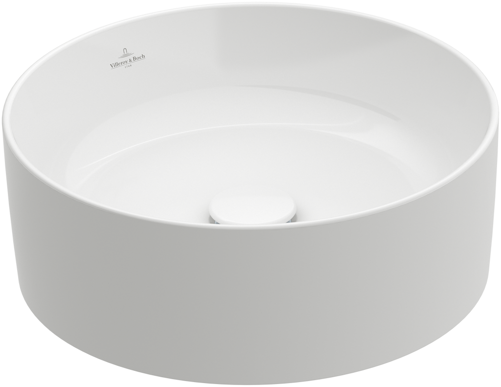 Villeroy Boch Collaro Washbasin Diameter 400mm White Alpin