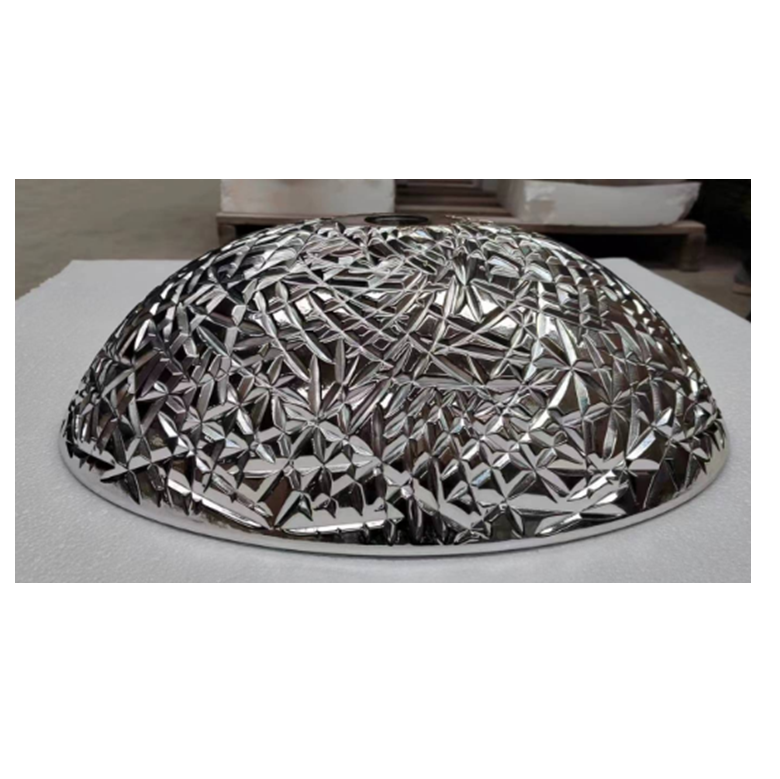 BLACK ELECTROPLATE GLASS ART BASIN 500x355x155MM