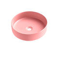 PINK MATTE ROUND ART BASIN 360x360x120MM