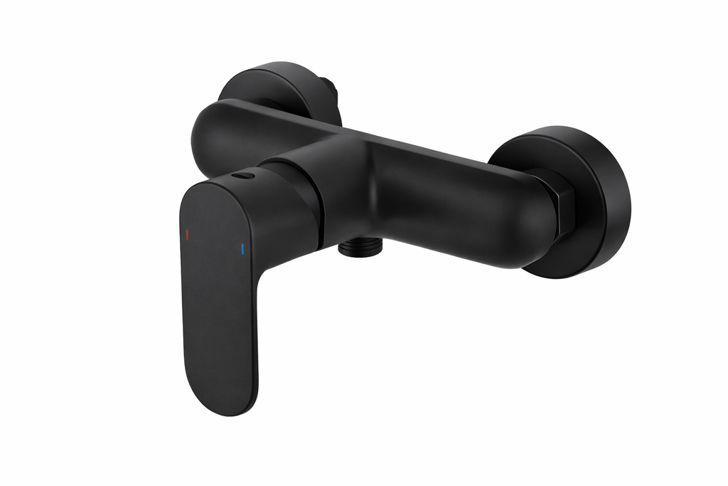 FOSS SHOWER MIXER MATT BLACK