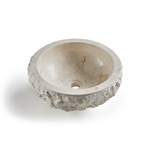 ARUBA REAL MARBLE WASHBASIN 400x400x250MM