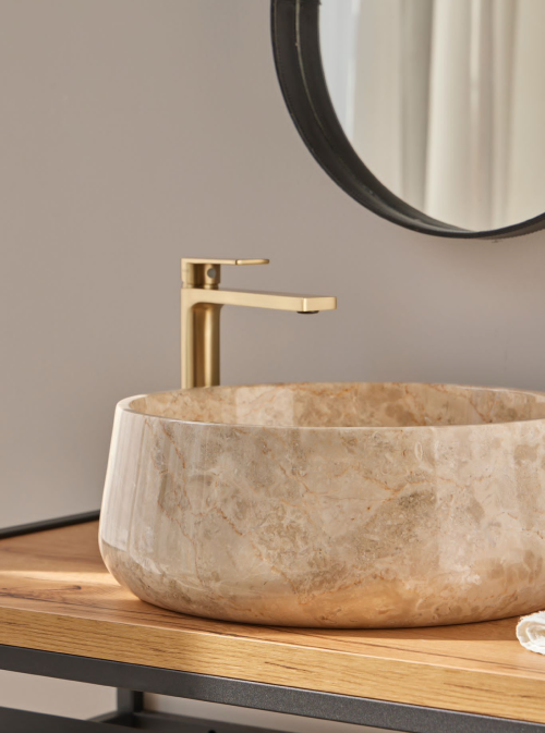 FLORES WHITE WASHBASIN 400X400X150MM