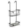 TATAY OVER SHOWER CADDY DOUBLE BLACK